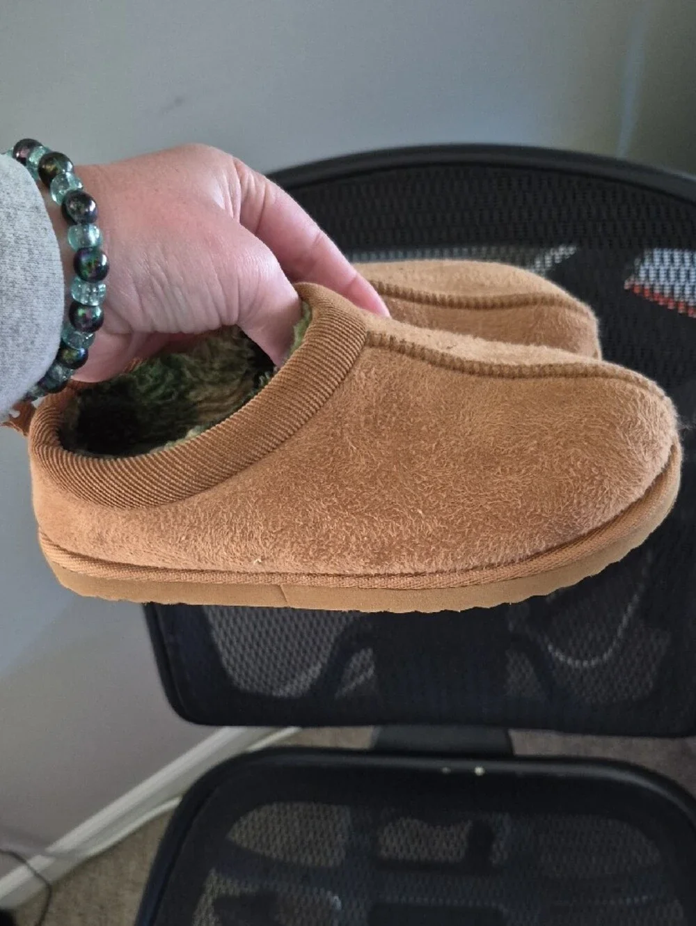 wonder nation Tan Slip-On Casual Shoes
